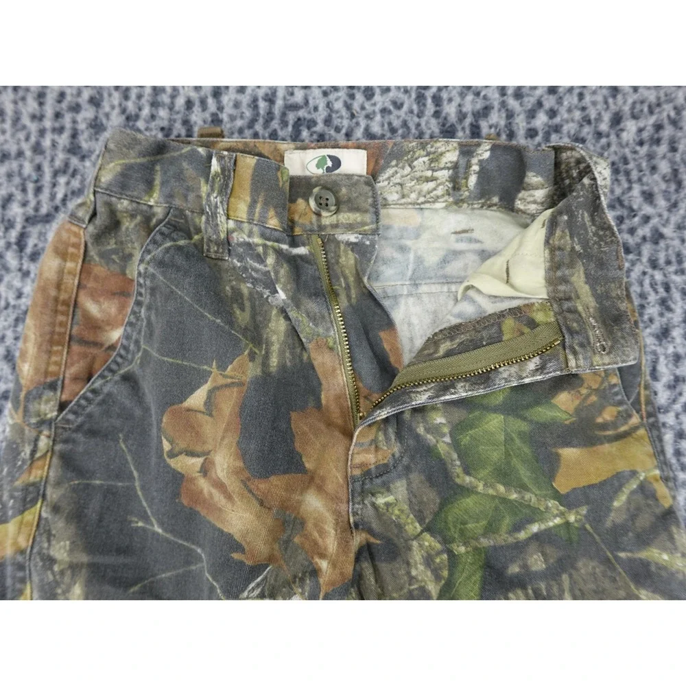 Mossy Oak Cargo Pants Youth Small Camo Explorer Woodland 0054